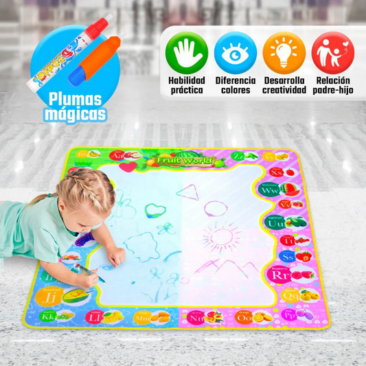 Magic Mat Pro - Tapete Mágico Educativo - Sin manchas, sin desorden