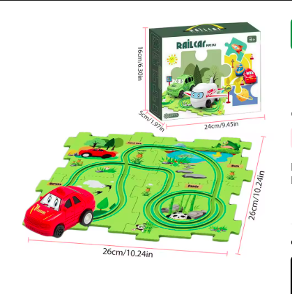 Racing Genius™ - Pista de carreras y rompecabezas - Despierta el genio de tu hijo.